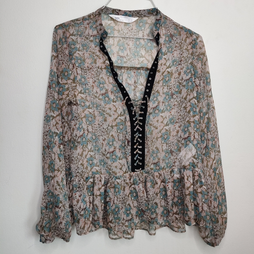 Zara Contemporary blouse